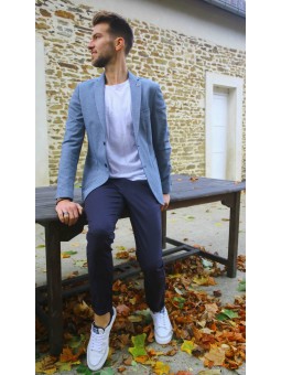 BLAZER REGIS INDIGO - BLEU