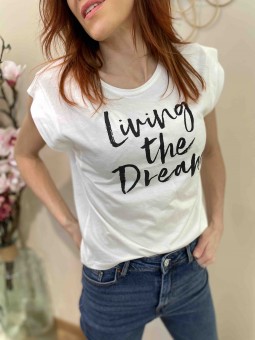 T-shirt avec écriture