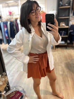 Short fluide à nouer