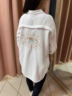 CHEMISE RAPHAELE - BLANC