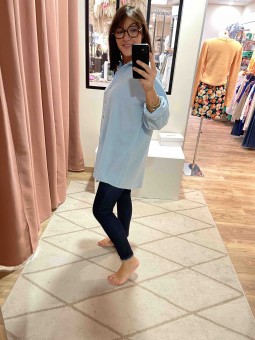 CHEMISE RAPHAELE - BLEU