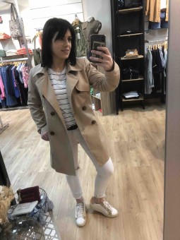 TRENCH VALERIE - BEIGE