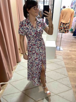 ROBE ROSA LONGUE