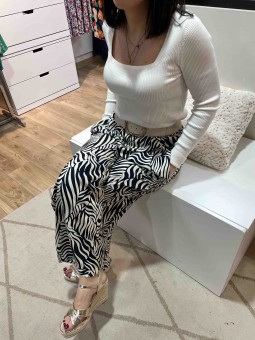 PANTALON HELIA - MARINE