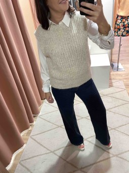PULL SM SCALA - BEIGE