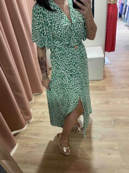 Robe longue cache coeur