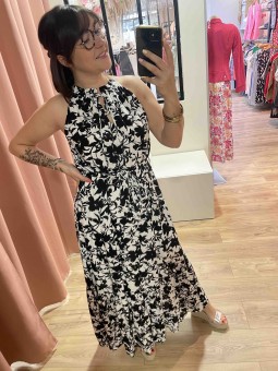 ROBE DÉBORA - NOIR