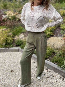 PANTALON CLARA - KAKI
