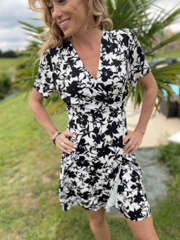 ROBE CHAYMA - NOIR
