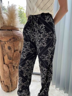PANTALON CLEO - NOIR