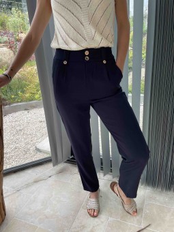 PANTALON GINA - MARINE