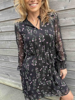 ROBE TESSA - NOIR