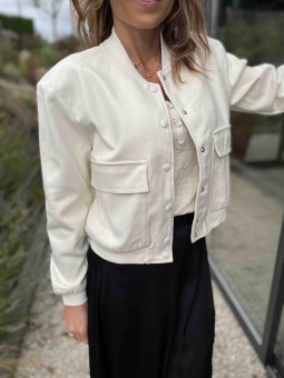 VESTE BILLIE - BLANC