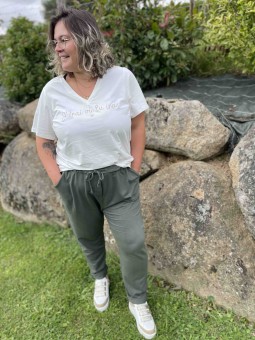 PANTALON ORELIE - KAKI