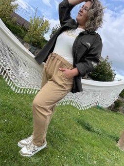 PANTALON ORELIE - CAMEL
