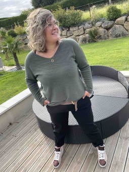 PULL ORIANE - KAKI