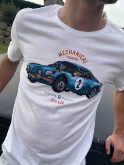 TSHIRT TELESCO - BLANC