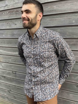 CHEMISE LADY - MARINE