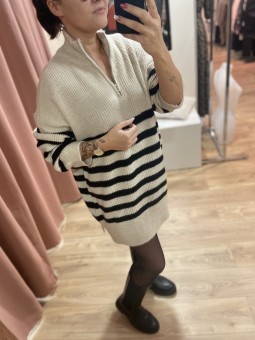 ROBE PULL FRIDA - BEIGE