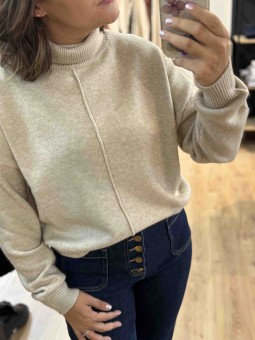 PULL POLINA - BEIGE