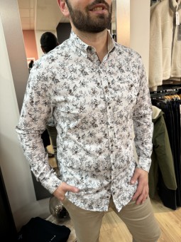 CHEMISE LINOVE - GRIS