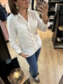 CHEMISE ORIANE - BLANC