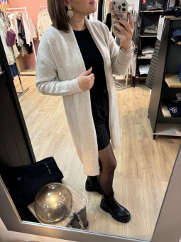 GILET MARGAUX - BEIGE