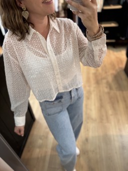 BLOUSE LARA - BLANC