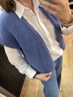 GILET APOLINE - BLEU