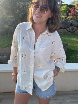 BLOUSE CÉLIA - BEIGE