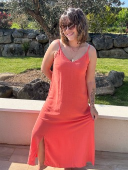 ROBE LEANNE - ORANGE