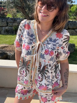 BLOUSE MÉLINA - IMPRIME