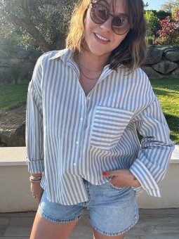CHEMISE JOANE - RAYURE