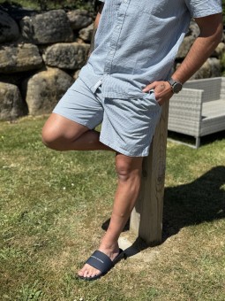 SHORT BEACH SEERSUCKER -...