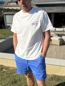 TSHIRT FADED GRAPHIC - BEIGE