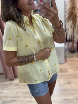 CHEMISE LEMON - JAUNE