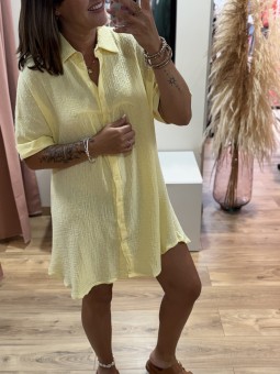 ROBE ROMY - JAUNE