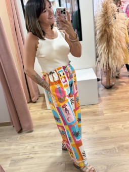 PANTALON MEL - MULTICOLOR