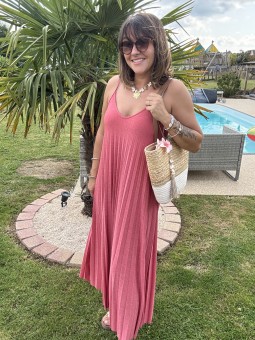 ROBE CLARA - FUSHIA