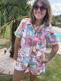 BLOUSE HOLLY - ORANGE