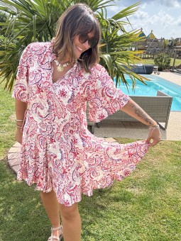 ROBE ELIA - ROUGE