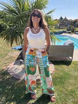 PANTALON CALLIE - VERT