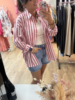 CHEMISE JAMIE - ROSE