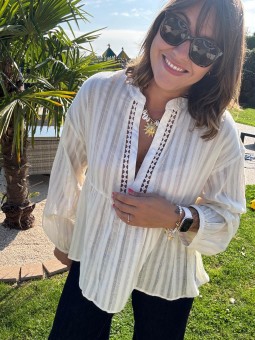 BLOUSE LUNA - BEIGE