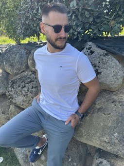 PANTALON CHINO MARCO - BLEU