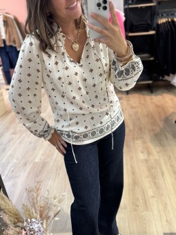 BLOUSE DANY - BLANC
