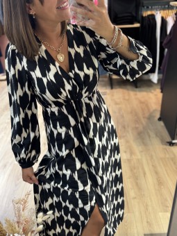 ROBE ANIA - NOIR