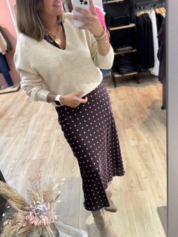 PULL EMMA - TAUPE