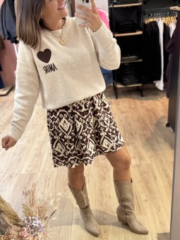 PULL MANON - BEIGE