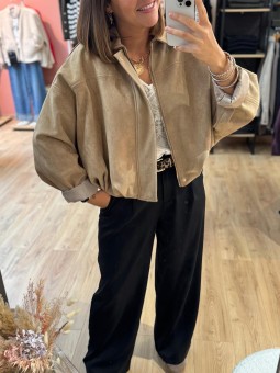 VESTE THÉA - BEIGE